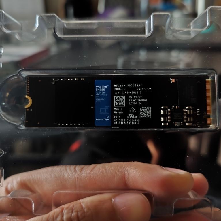 SSD M.2 WD SN580 500G ประกัน Jib