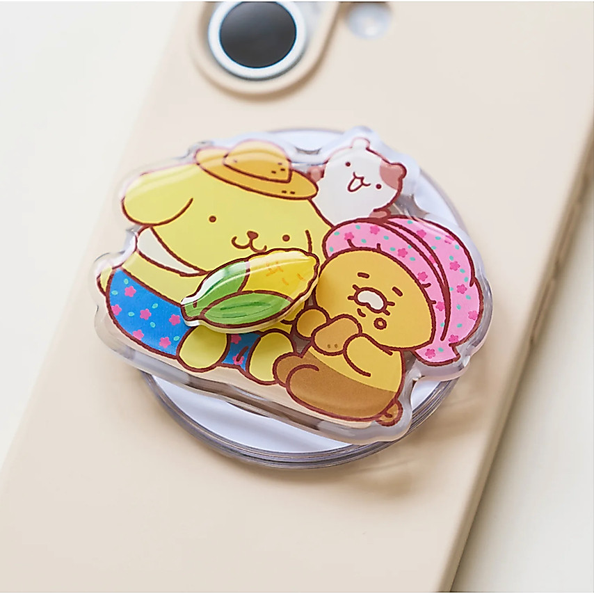 [Pre-order] Giptok MagSafe คอลแลบ Pompompurin X Kakao Friends 📱 รุ่น Spin Smarttok ลาย Choonsik