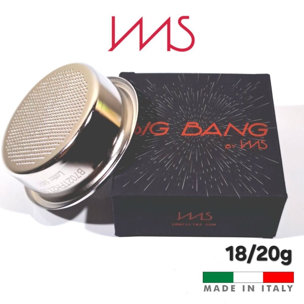 ตะแกรงชงกาแฟ IMS Basket บาสเก็ต Big Bang 58 mm 18-20g B702TFH23.5BB อะไหล่แท้อิตาลี