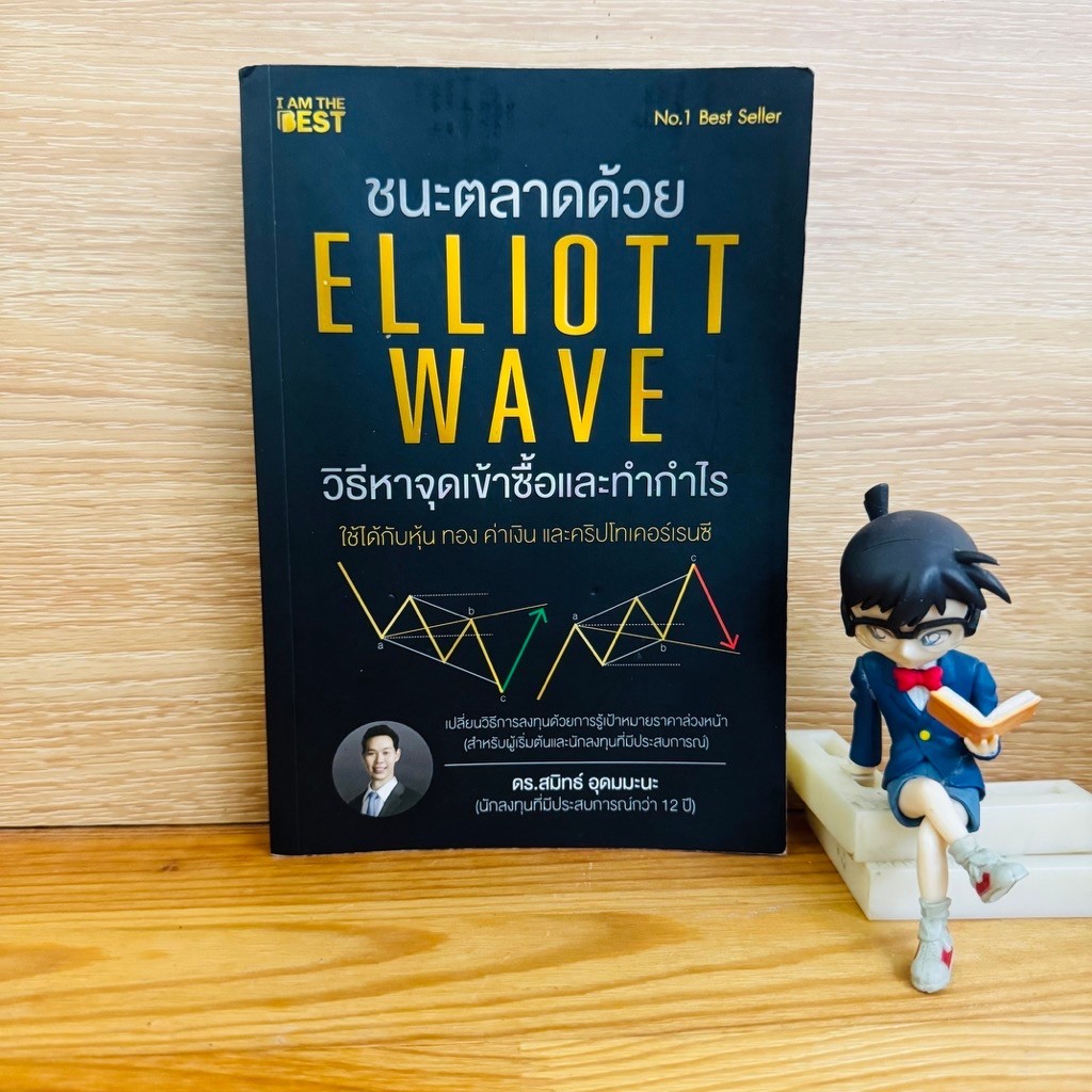 หนังสือ: ชนะตลาดด้วย ELLIOTT WAVE (มีขีดเขียน)