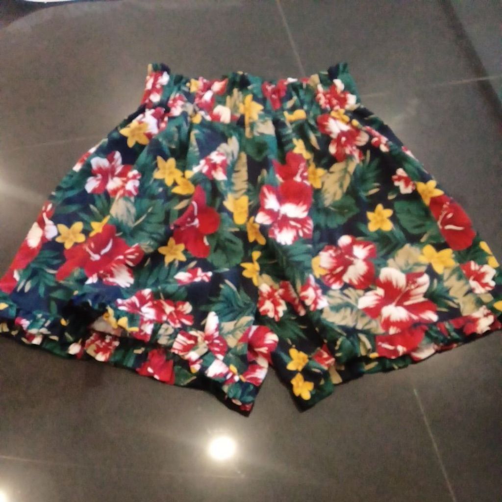 cute and stylish homemade floral pants