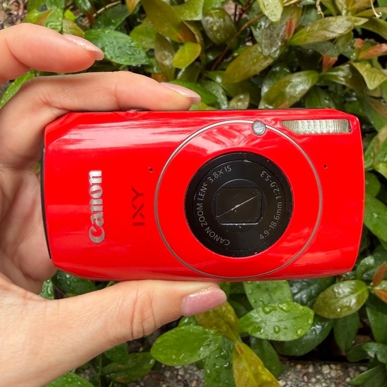 กล้องดิจิตอลมือสอง Canon ixy30s สีแดง