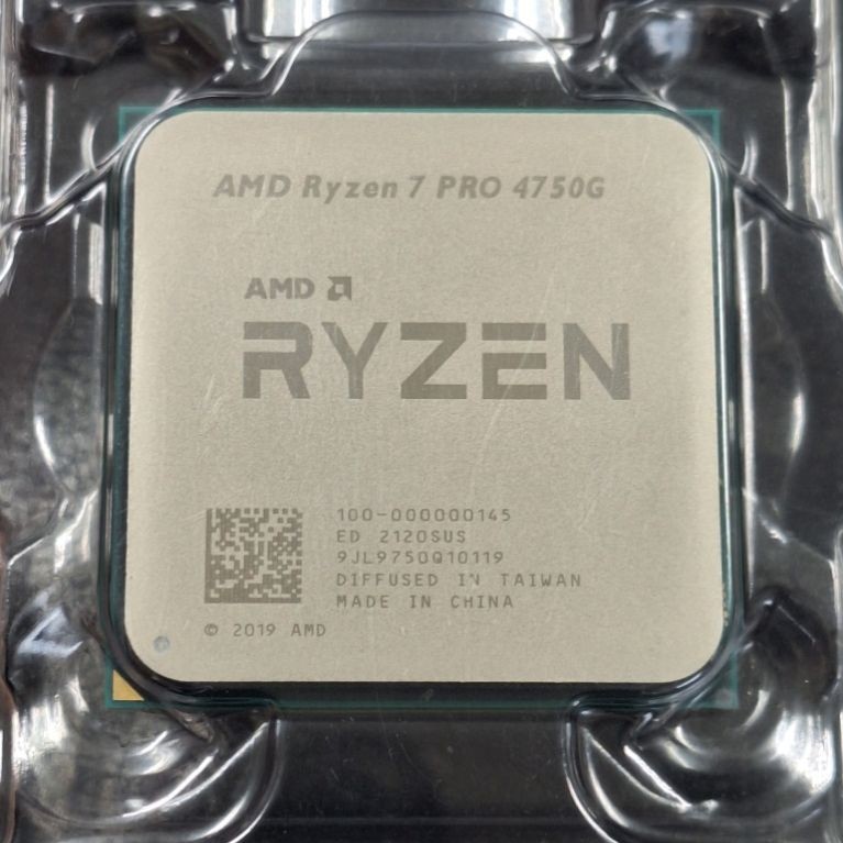CPUมือ✌️AMD Ryzen 7 PRO 4750G 8C/16T 3.6 GHz 65w สภาพดี