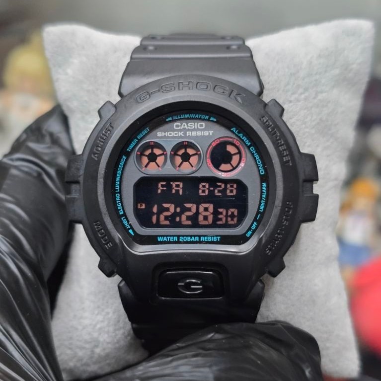 🌈มือ2✅🌸G-SHOCK DW-6900MS🌸เปลี่ยนกระจกใหม่ใสๆ🌸แท้💯% casio GSHOCK DW6900MS g shock  🌈