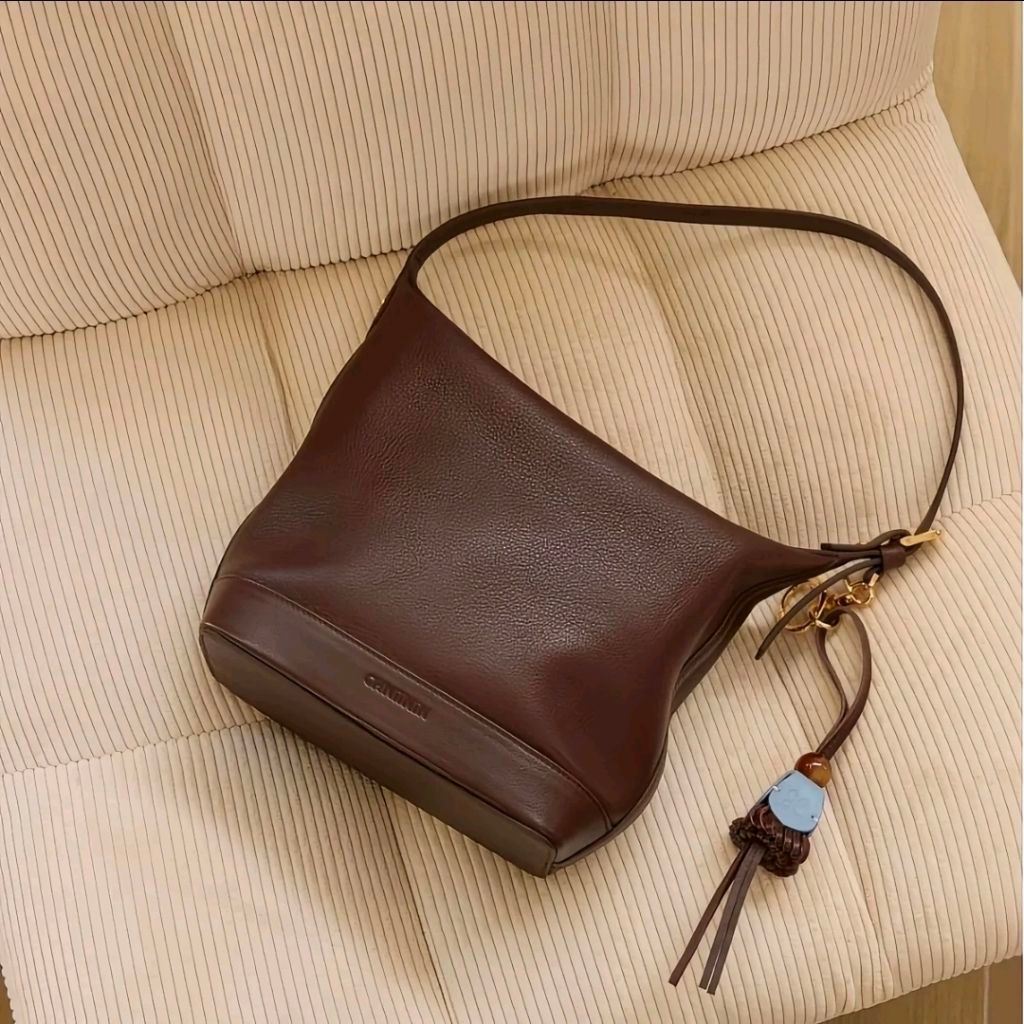 ส่งต่อ CHNiiNiN Hannam bag สี rich brown (โอน 2900 รวมส่ง)