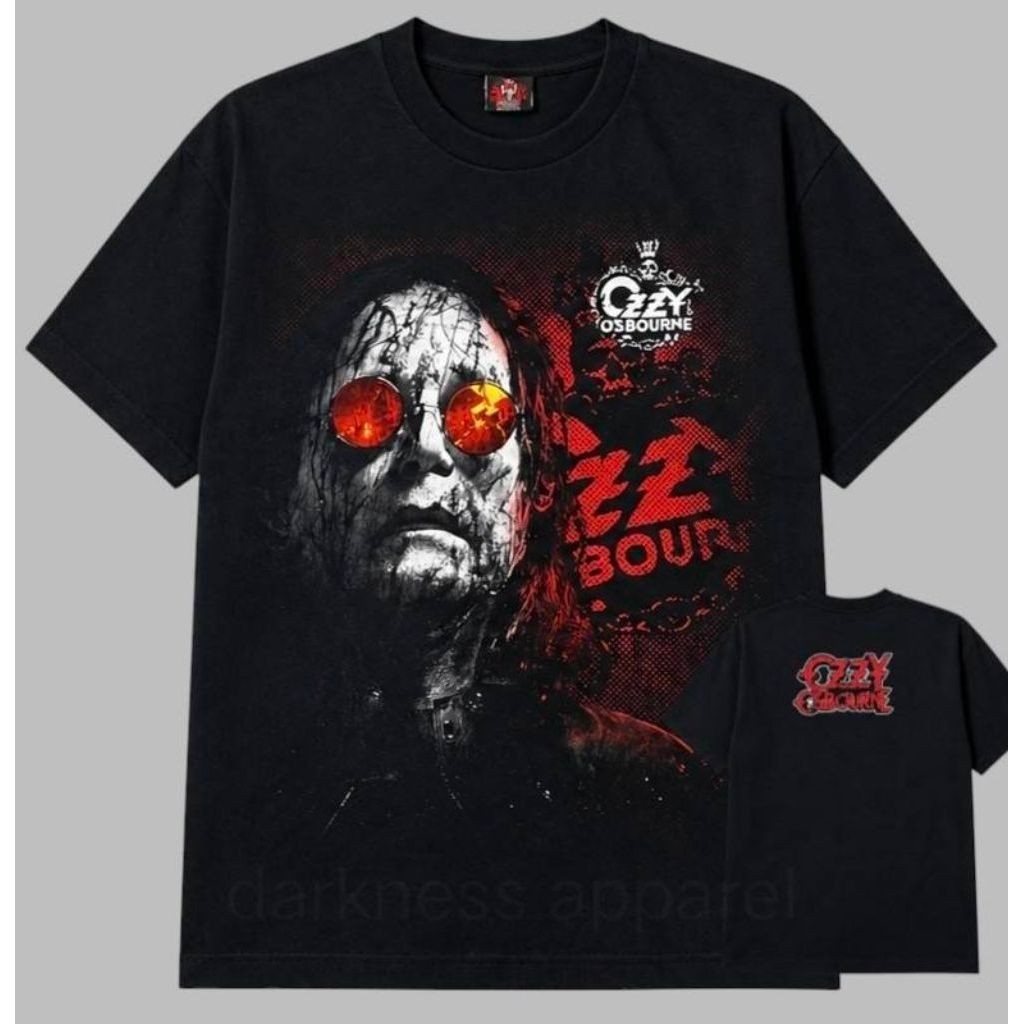 เสื้อยืด ozzy Osborne ป้าย Rock yeah