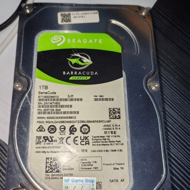 HARDDISK​ SEAGATE​ BARRACUDA 1TB