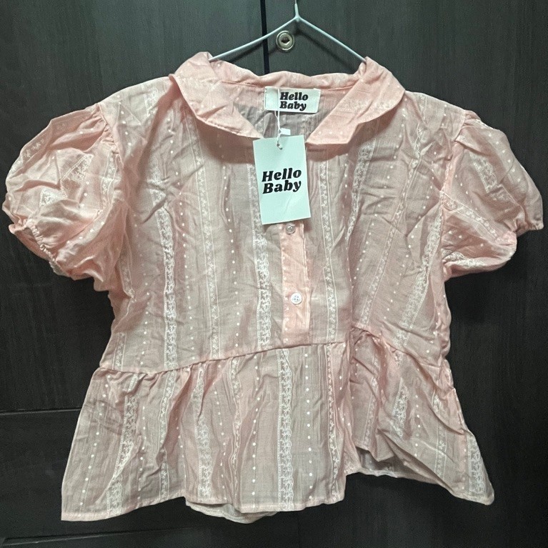 เสื้อคอบัว-hello baby