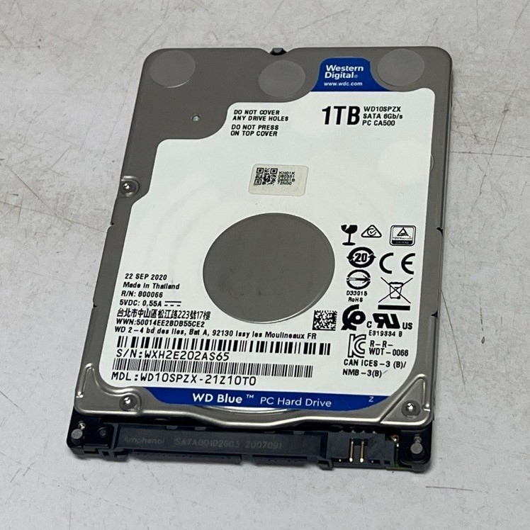 HDD 2.5 WD 1TB มือสอง ใช้งานน้อย