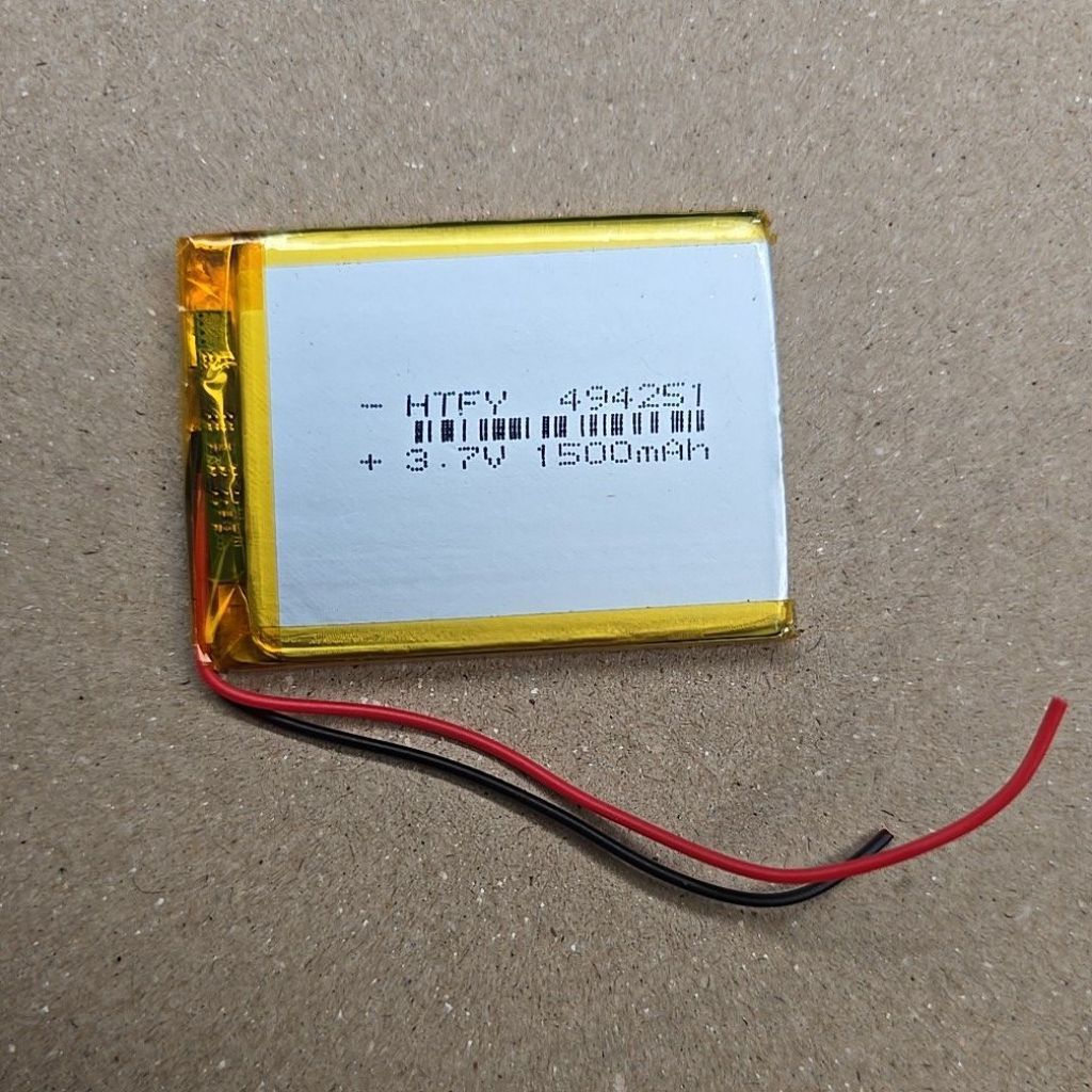 3.7v。1500mah（ 494251）