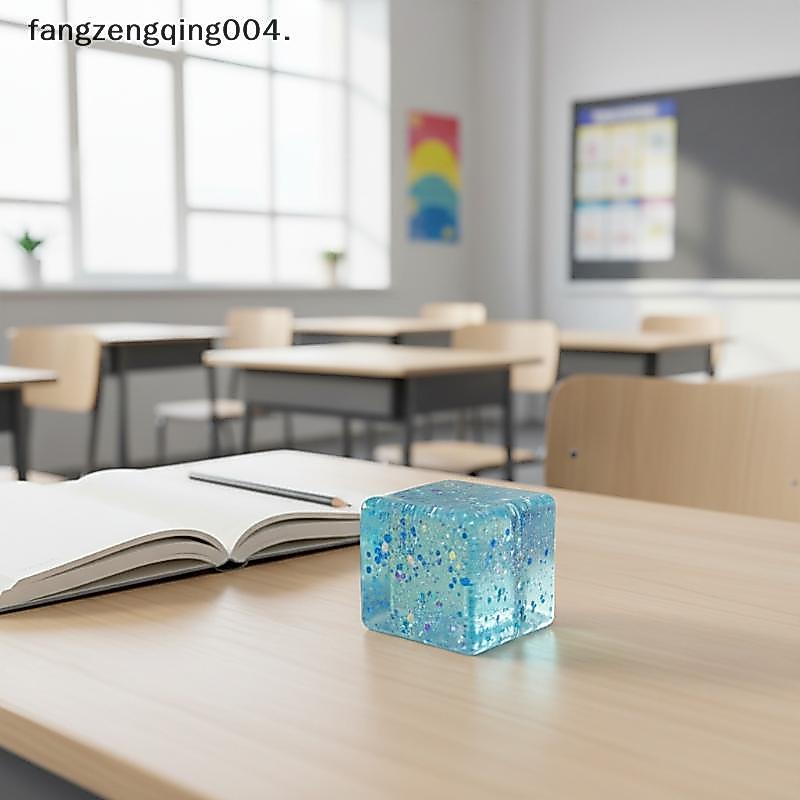 F4TH Childrens Friendly Squishy Ice Cube Fidget Stress Ball for Calming Play f4th