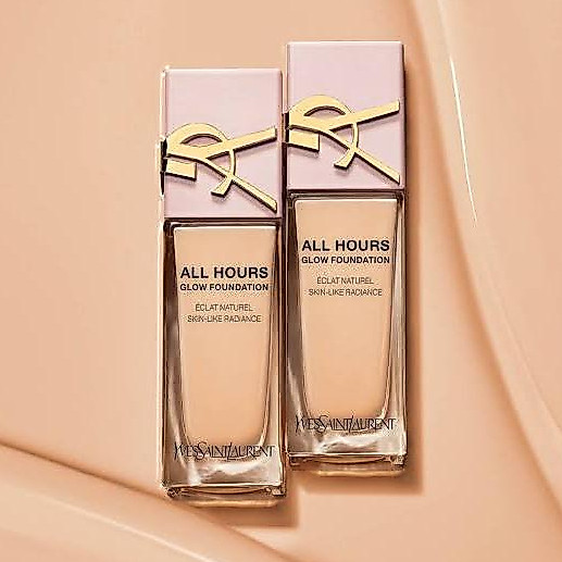 รับประกันของแท้ YSL All Hours Glow Foundation 25ml #LC1 LC2 LN4 LN1