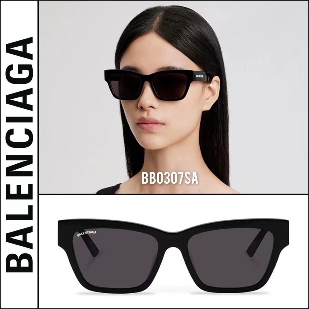 Balenciaga BB0307SA 001 Black / Dark Grey