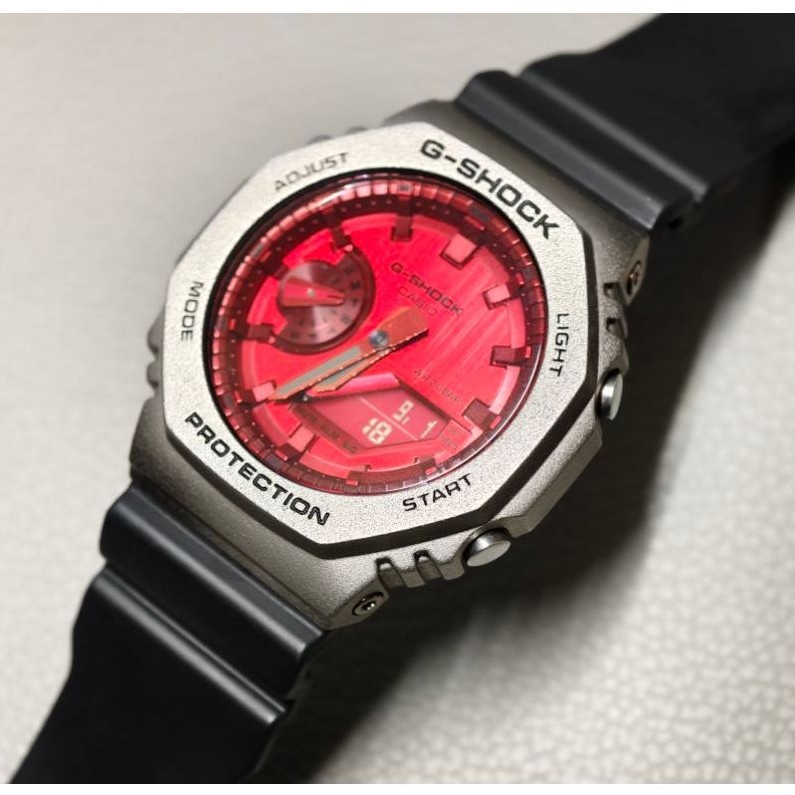 ขาย G-Shock GM-2100B หน้าแดง