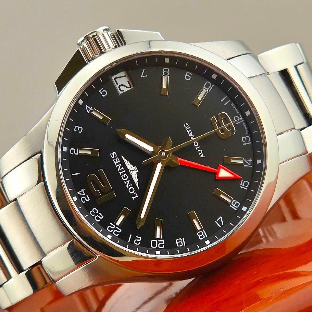 Longines Conquest 24 Hours Automatic GMT 41mm Ref. L3.687.4.56.6