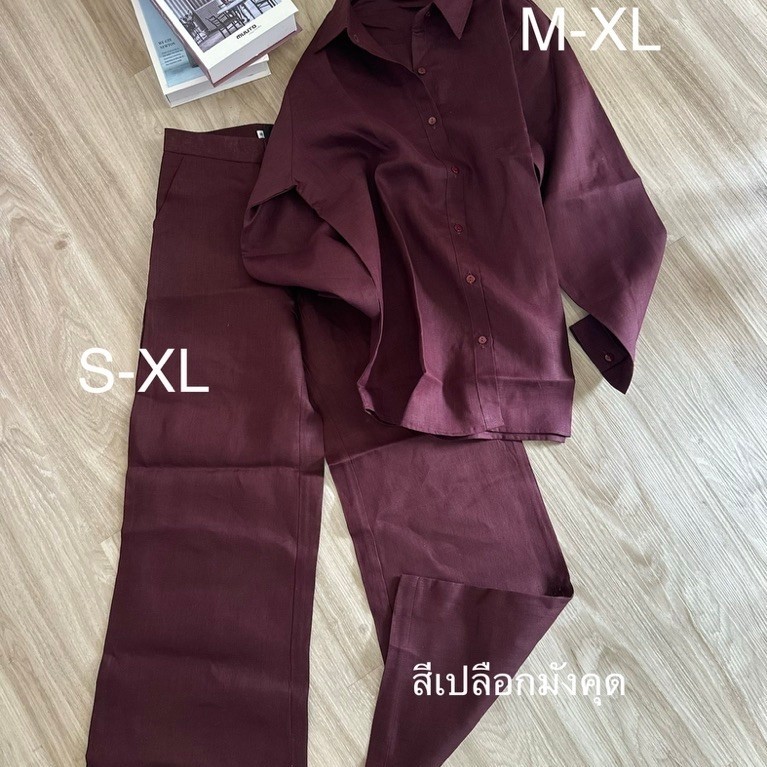 กางเกงลินินแท้ % ขาตรง ตะขอ ซิปหน้า สีขาวเพิ่มซับได้ค่ะ