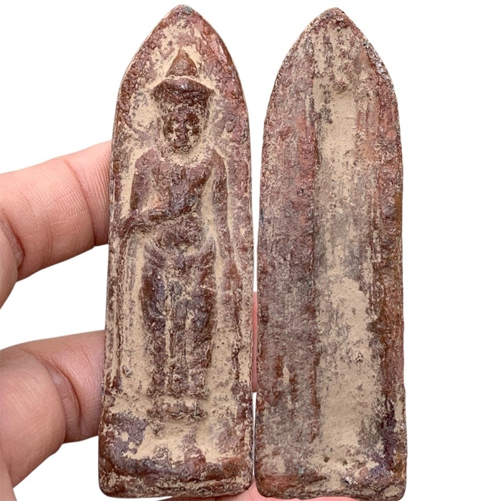 พระร่วง เนื้อตะกั่วสนิมแดง พระเครื่อง พระร่วง