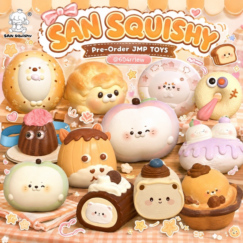 ♡♡ [พร้อมส่งในไทย 🇹🇭✨] รวมงานแบรนด์ 3an Squishy