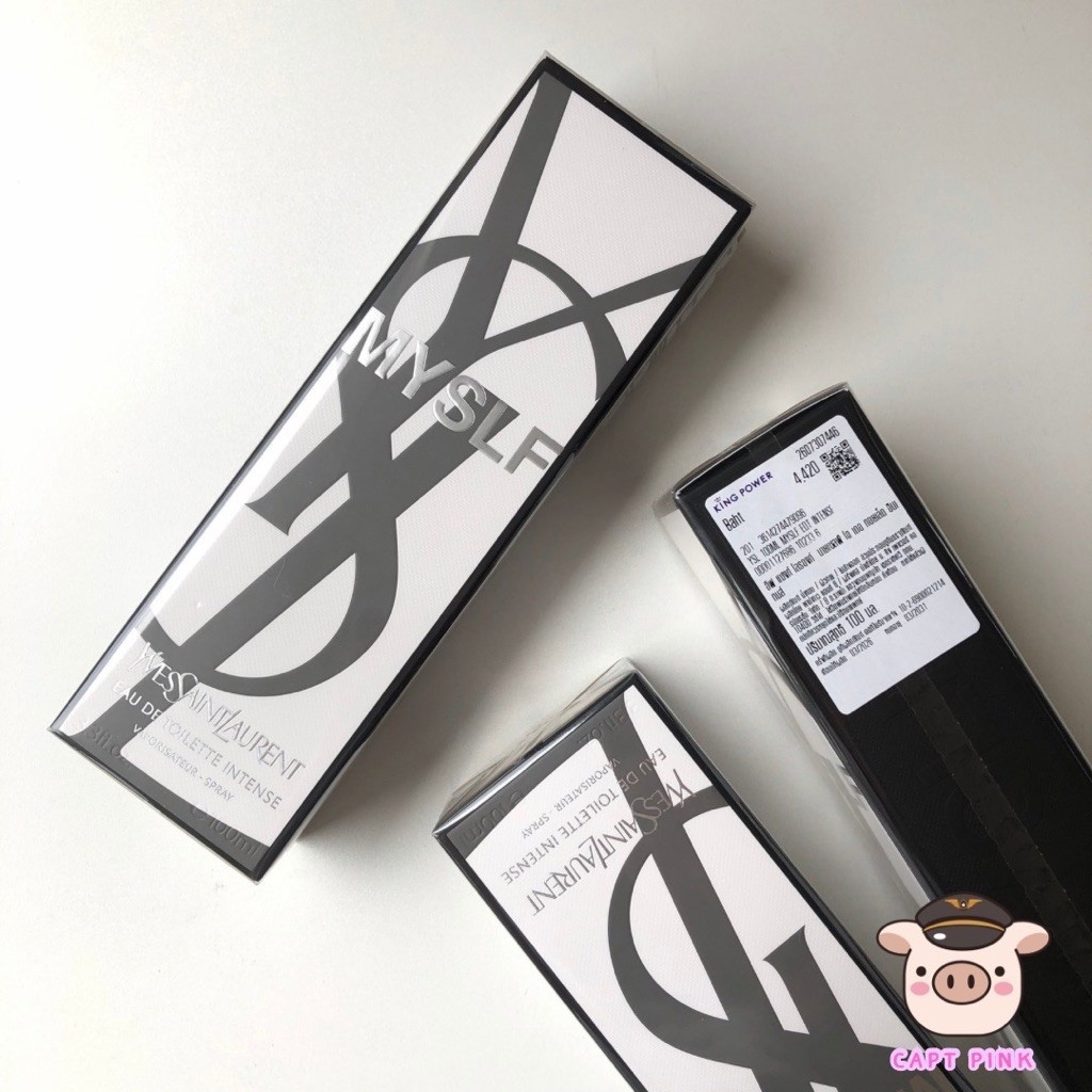 🖤 น้ำหอมผู้ชายกลิ่นใหม่ YSL Myslf Eau de Toilette (EDT) intense 100ml หอมเข้ม ลุ่มลึก 🖤