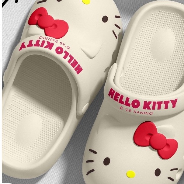 พร้อมส่ง รองเท้าเเตะหัวโต( งานป้าย ) ลายเเมว สำหรับผู้หญิง พื้นนุ่ม ใส่สบาย มีสายรัดส้น มี 4 สี ดำ ชมพู น้ำตาล ขาว