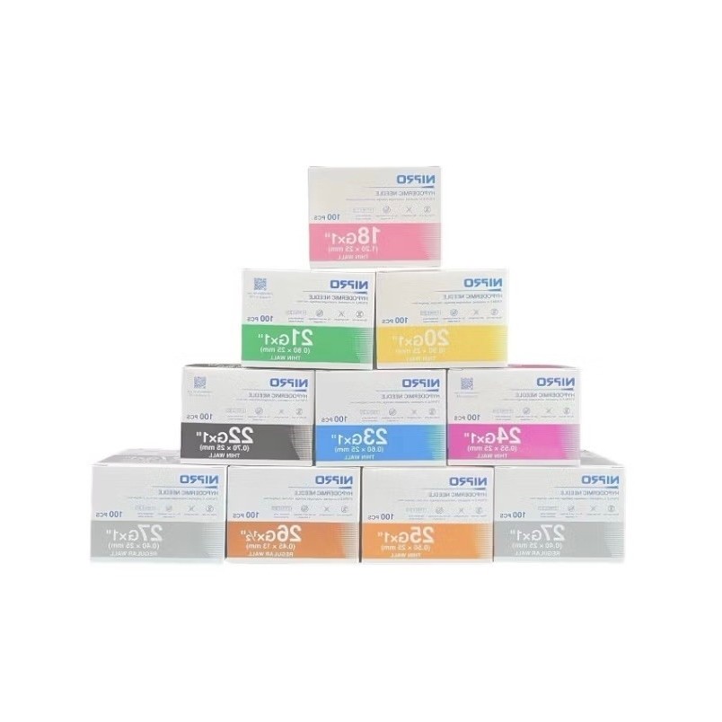 เข็มเจาะสิว Nipro ( 100 ชิ้น ) มีหลายขนาด