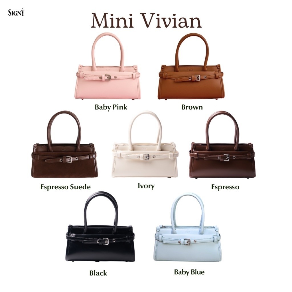 กระเป๋า Mini Vivian กระเป๋าสะพาย ปรับสายได้ 5 ระดับ
