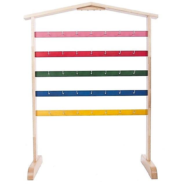 T057ชุดวางแก้วน้ำเด็ก, เฟอร์นิเจอร์เด็ก,ชั้นแขวนของอเนกประสงค์ , ที่ห้อยแก้ว