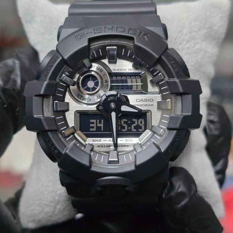 🌈มือ2 ของแท้💯% casio G-SHOCK🏍GA-700SK🌸G-SHOCK ✅GA700SK🌈ผ่อนได้  มีปลายทาง🌈