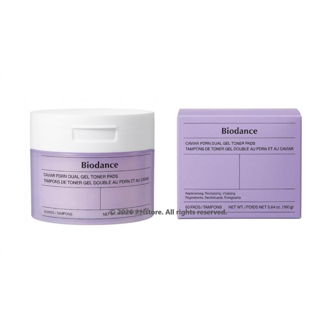 [แท้/ส่งไว] Biodance gel toner pad 60 แผ่น โทนเนอร์แผ่นเช็ดหน้าเป็นมาก์สในตัว exo:04/2029