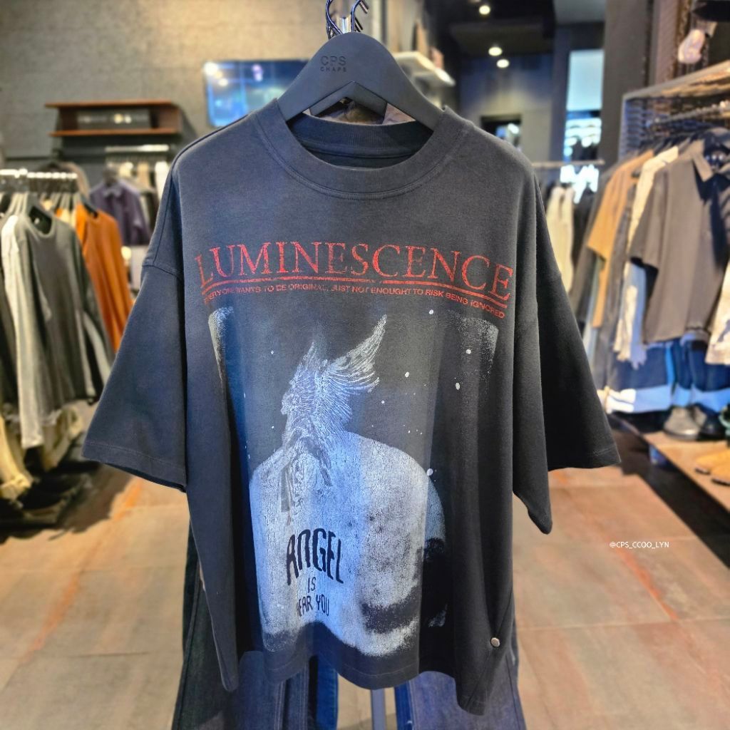 🛍 เสื้อยืดพิมพ์ลาย CPS CHAPS ผู้ชาย คอลใหม่ล่าสุด ของแท้💯% จัดส่งพร้อมถุงShop
