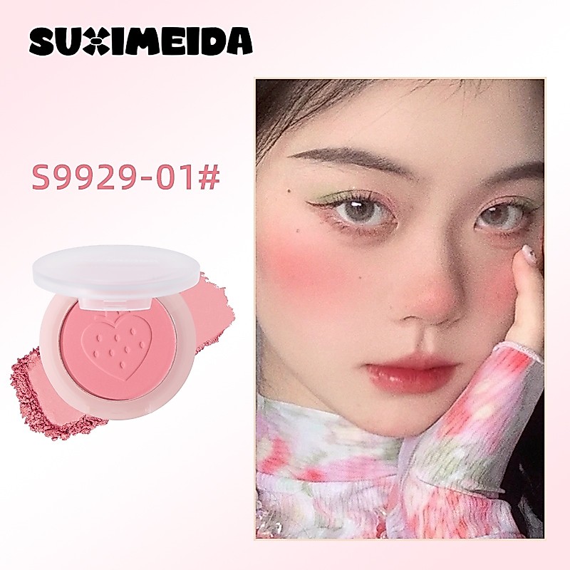 ซูซิเมดา บลัชออนสีส้ม แก้มชมพู บลัชออนพีช เนื้อดี สีสวย ติดทน ,ส9929