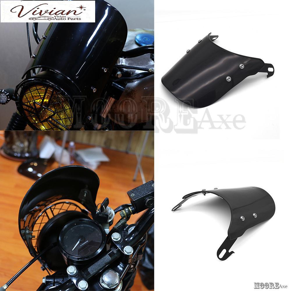 สําหรับ KAWASAKI W 800 400 W800 W400 BJ Estrella 250 รถจักรยานยนต์ Custom Compact Sport Wind Deflect