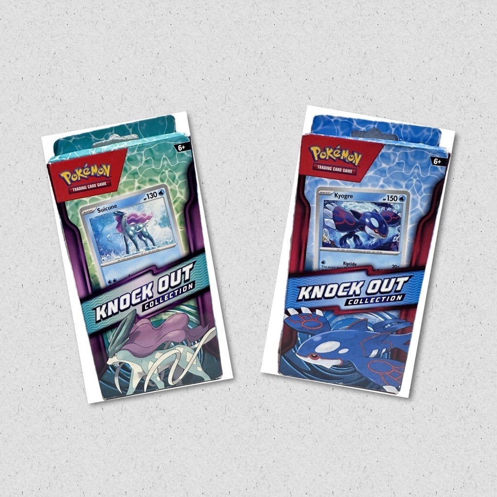 การ์ดสุ่ม Pokémon TCG: Knock Out Collection (รุ่น Kyogre) พร้อมส่งจากไทย