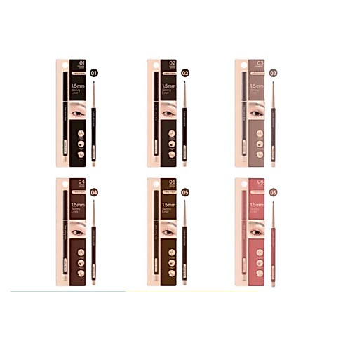 MC3120 เมลินดา 1.5 มม. สกินนี่ อายไลเนอร์ ดินสอเขียนขอบตา ขอบตาออโต้ MEILINDA 1.5 mm Skinny Eyeliner