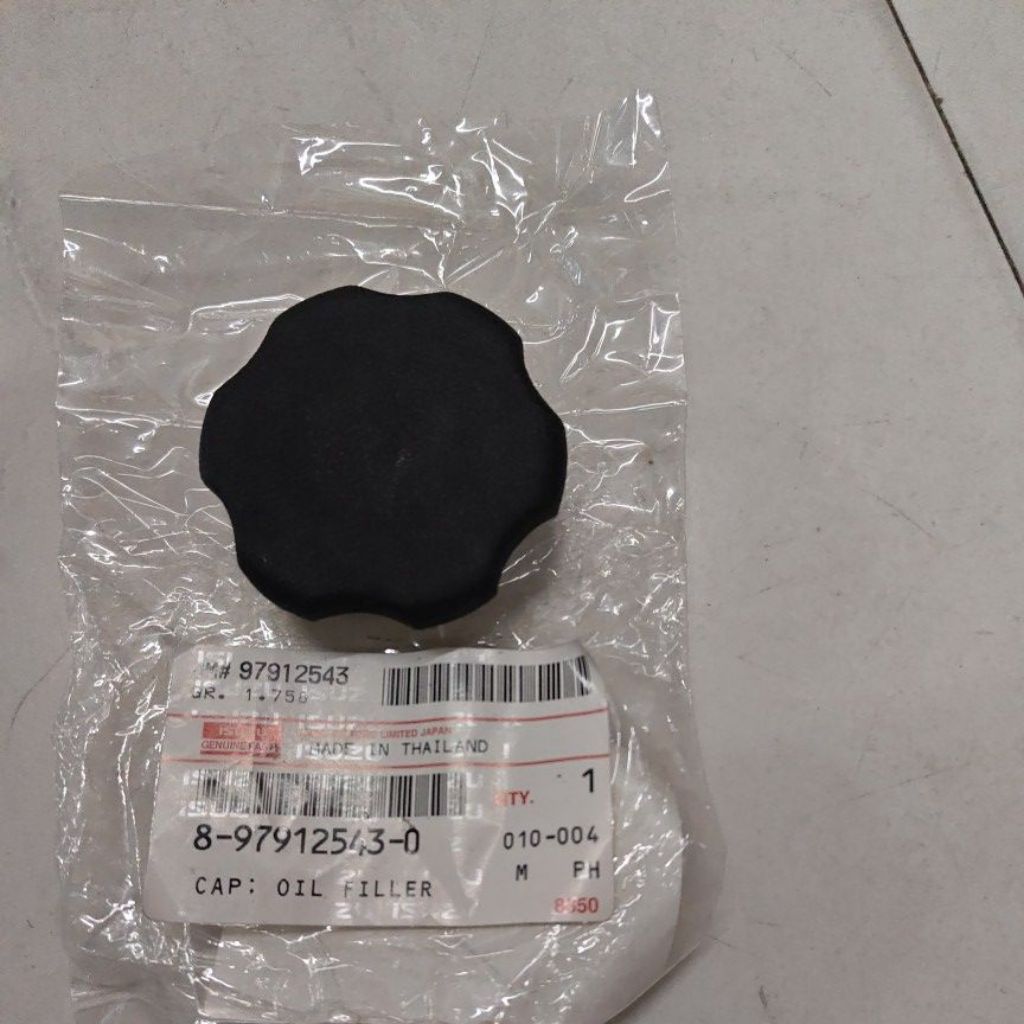 แท้ศูนย์ ฝาปิดน้ำมันเครื่อง ISUZU TFR 2.5,4JA1