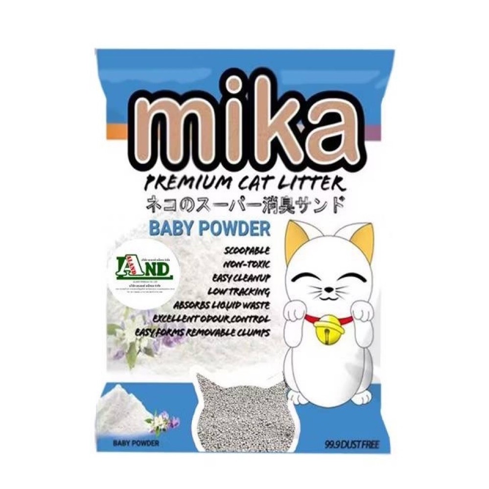 ทรายแมวเกรดพรีเมียมของแท้ 🐱 Mika Premium Cat Litter (ขนาด 10 ลิตร)