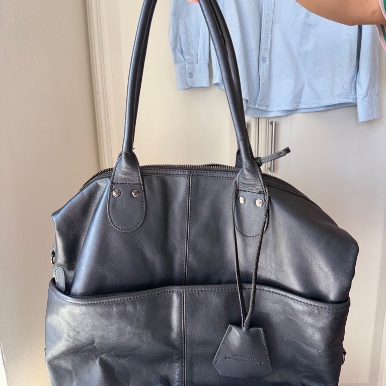 กระเป๋าหนังแท้ United Arrows Green Label Relaxing Leather Tote 🔥