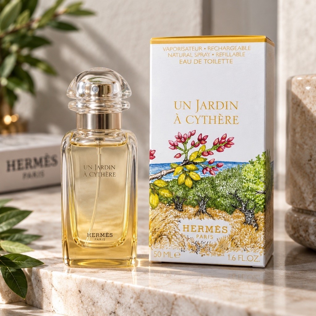 น้ำหอม Hermes Un Jardin a Cythere Eau de Toilette 50ml ของแท้ กล่องซีล น้ำหอม Unisex กลิ่นหรู