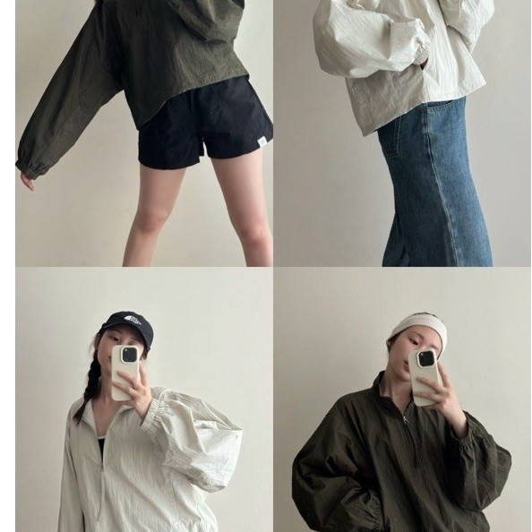 FADTHINGS : origami pullover 🌀cotton-nylon blend with smooth inner lining🌀