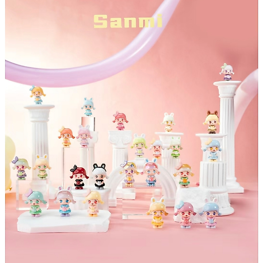 ส่งภายใน 24 ชั่วโมง (ยกBOX!!)ฝันของ Sanmi Rabbits Come True Series กล่องปริศนาอนุภาคน่ารัก
