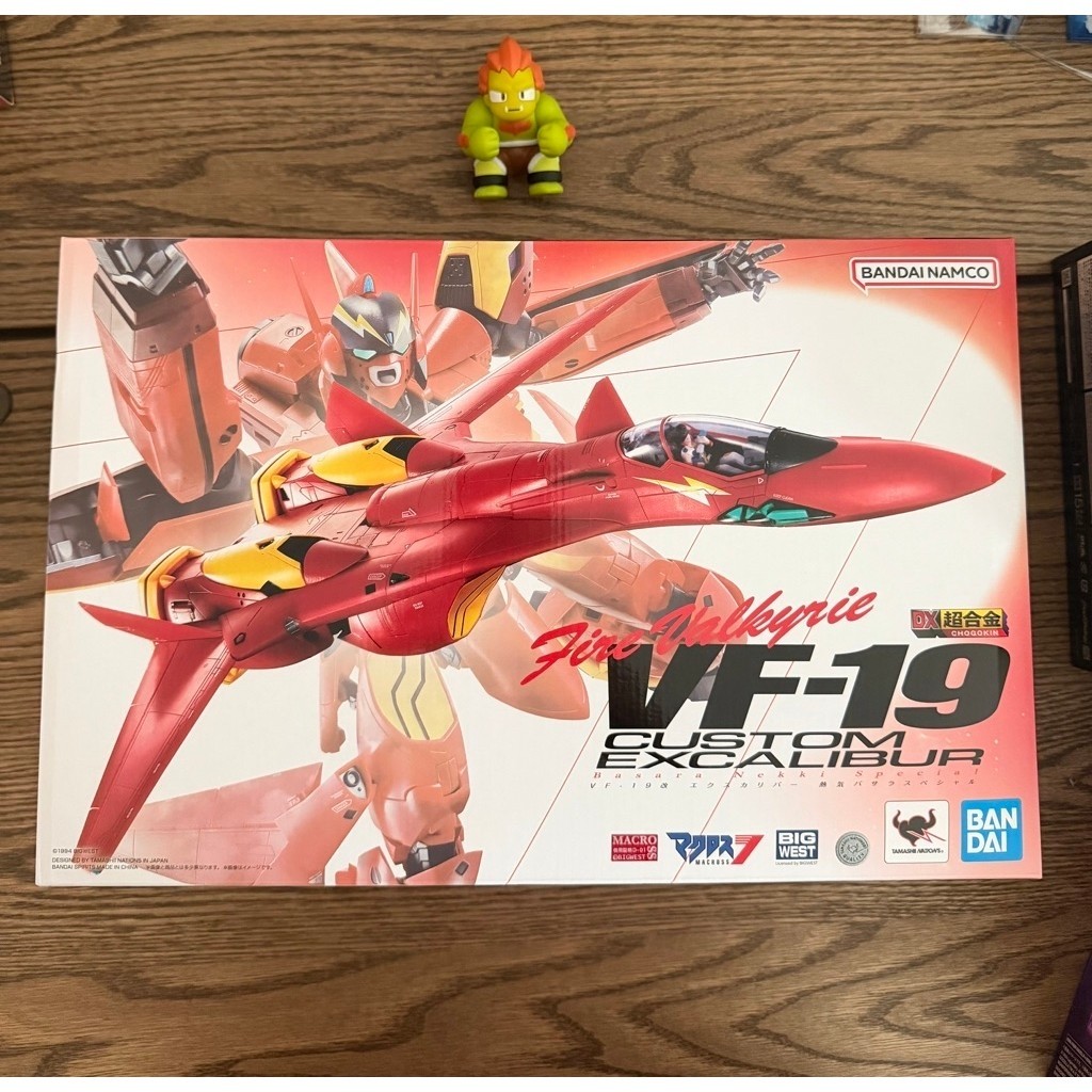Bandai DX Chogokin VF-19 Excalibur Custom Nekki Basara Special Macross 7 Jp