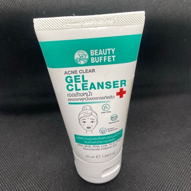 เจลล้างหน้า ACNE CLEAR บิวตี้ ลดสาเหตุของการเกิดสิวจัดความมันและสิ่งสกปรกบนใบหน้า 50 ml. พร้อมส่ง
