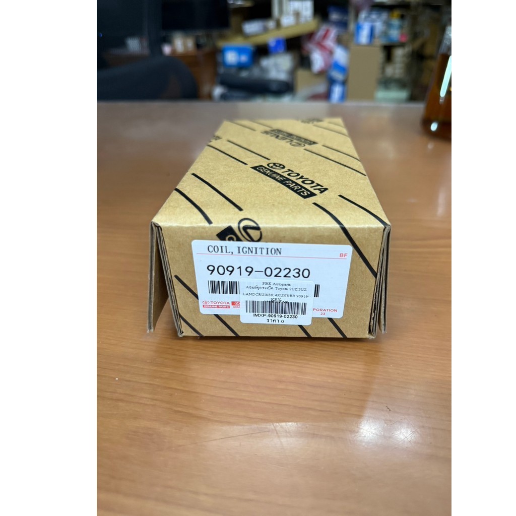 คอยล์จุดระเบิด TOYOTA LANCRUISER แท้ 90919-02230 1UZ 2UZ