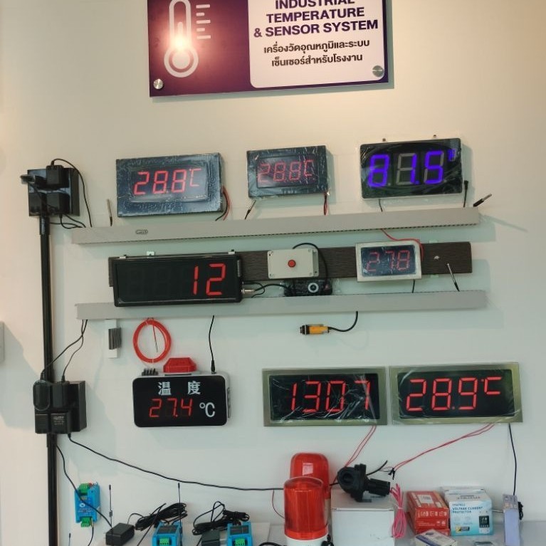 เครื่องวัดอุณหภูมิอุตสาหกรรม & เซ็นเซอร์ Temperature Sensor