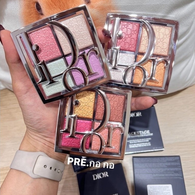 Dior backstage glow face palette แพ็คเก็จใหม่ล่าสุด ❤️ป้ายไทย❤️