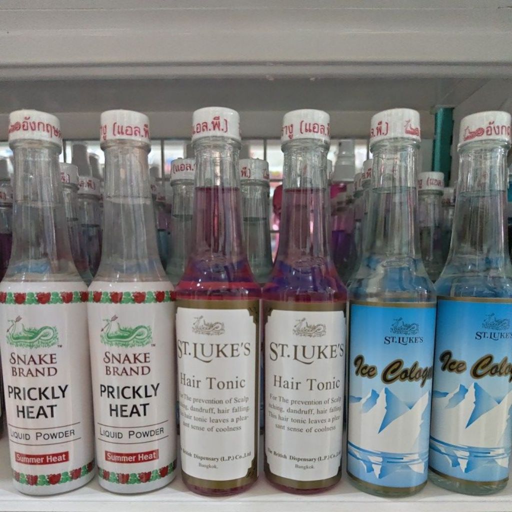 ตรางู ST.LUKE'S เซนลุกซ์ ไอซ์โคโลญจ์ / เซนลุกซ์ แฮร์โทนิค / แป้งน้ำตรางู ขนาด 80 cc.