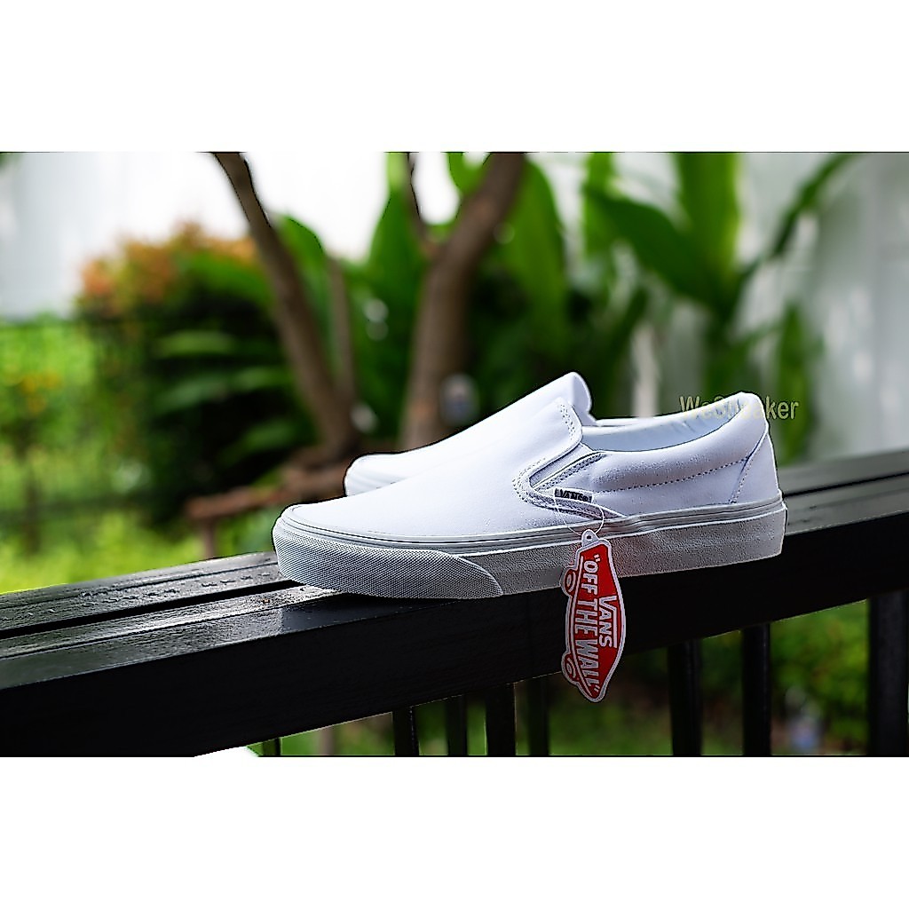 VANS حذاء Slip-On Classic — أبيض — صورة 8
