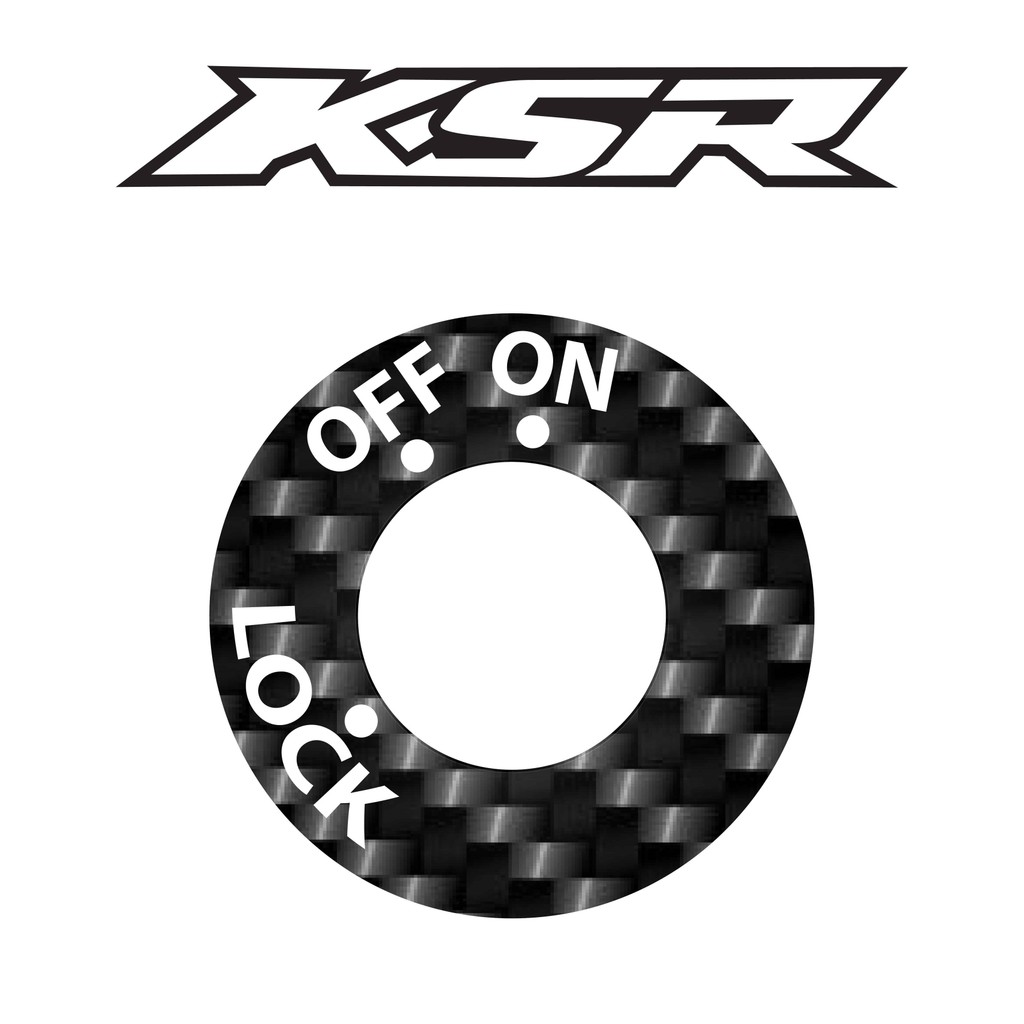 กันรอยเบ้ากุญแจ KAWASAKI รุ่น KSR #กันรอยเบ้ากุญแจKSR #กันรอยKSR #ของแต่งKSR