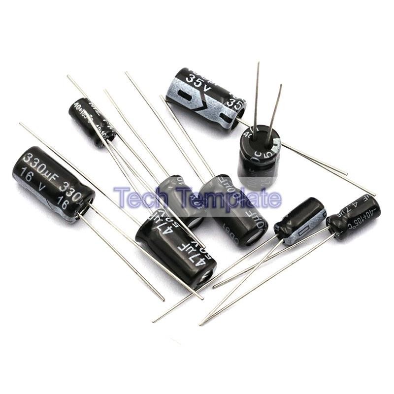 6.3v Electrolytic Capacitor 10V 470UF/100UF/220UF/47UF/47UF/1,000UF/2200UF/3300UF