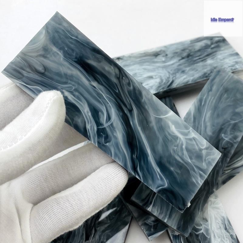 อะคริลิค DIY Custom Handle Scales Blanks วัสดุแพทช์สําหรับ 1911 Hand Grips